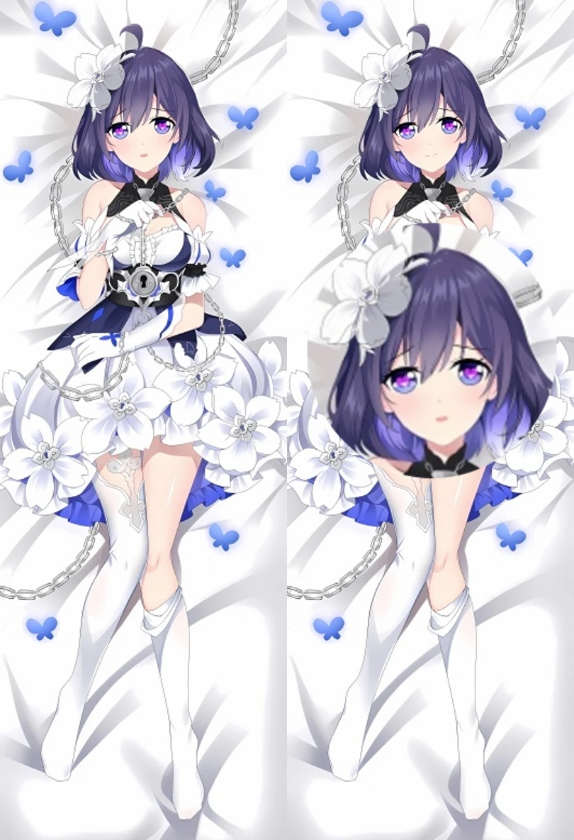 

Anime Game Honkai Impact 3 Seele Vollerei Dakimakura Pillow Case Cosplay Hugging Body Cartoon Accessories