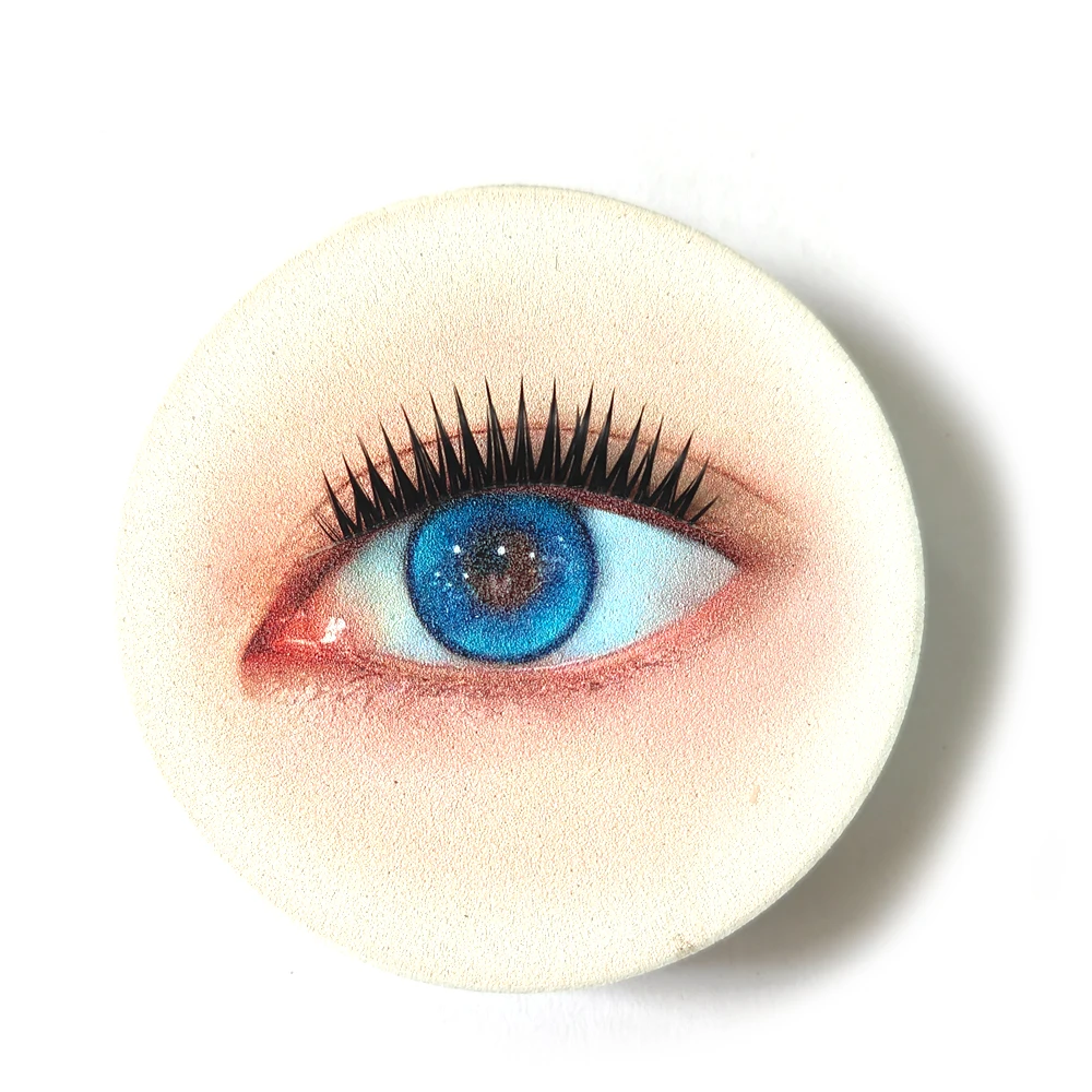 5 Paar natürliche dicke falsche Wimpern, flauschige 3D-Augenwimpern, handgefertigt, schwarzes Band, niedliche Comic-Augenwimpern, Cosplay, Kosmetik, Make-up