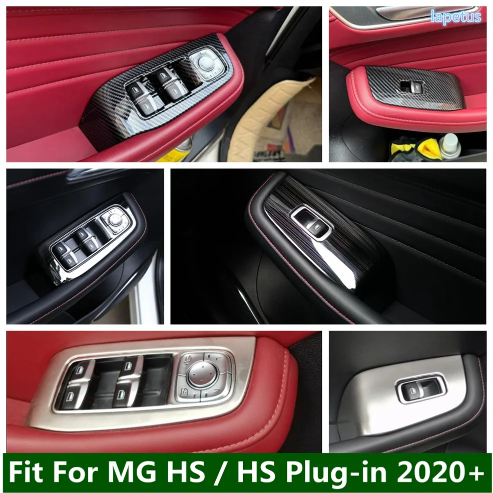 

Window Lift Button Glass Control Switch Button Decoration Frame Cover Trim For MG HS / HS Plug-in 2020 - 2024 Car Accessories