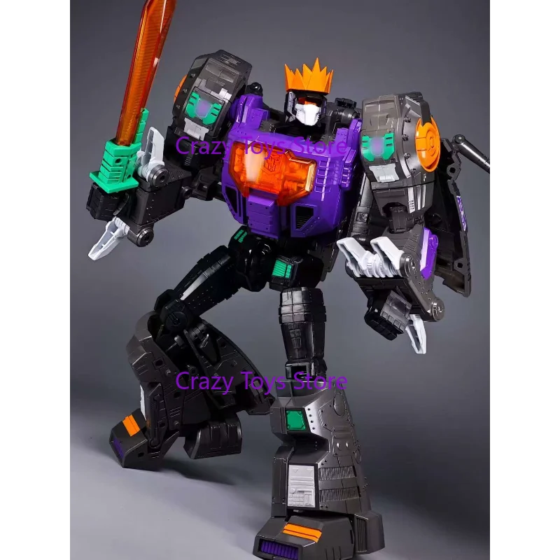 Op voorraad Transformatie Speelgoed Carnage-Spiegel Staalkabel KO MP 08 Paars Vergrote versie Model Dinosaurus Robot Speelgoedcollectie Cadeau