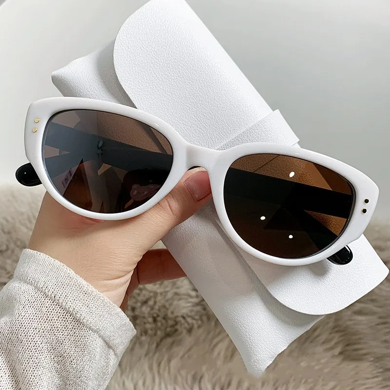 

Vintage Cat Eye Frame Sun Glasses Summer Fashion Sunglasses UV400 Shades Eyewear Outdoor Sun Protection Eyeglasses Oculos De Sol