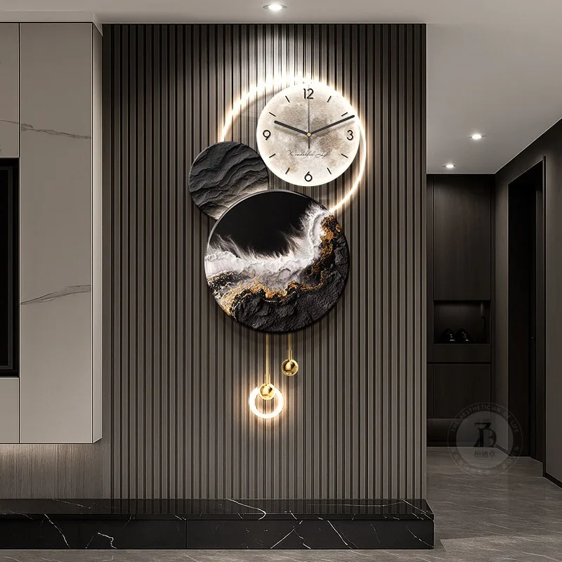 Art Room Wall Clocks Digital Luxury Antique Future Wall Clocks Vintage Led Moving Relogio De Parede Digital House Accessories