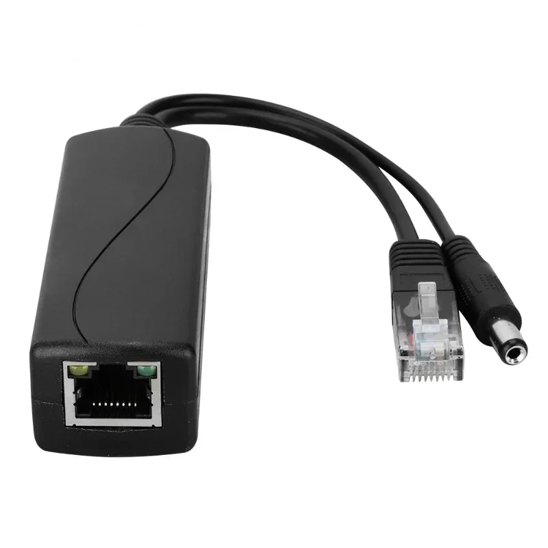 Huaweiおよびhikvision用の充電アダプター,48v〜12v,インジェクターケーブル,新品,2024