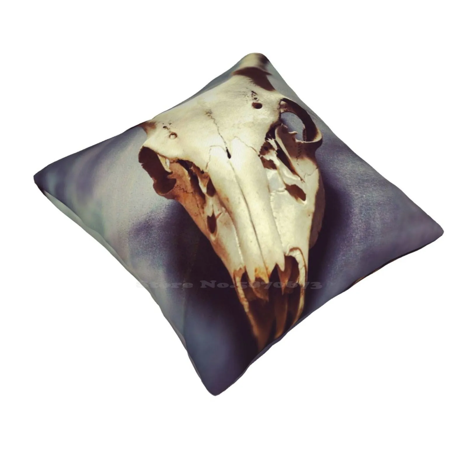 Skull Soft Comfortable Pillowcase Animal Skull Still Life Antlers