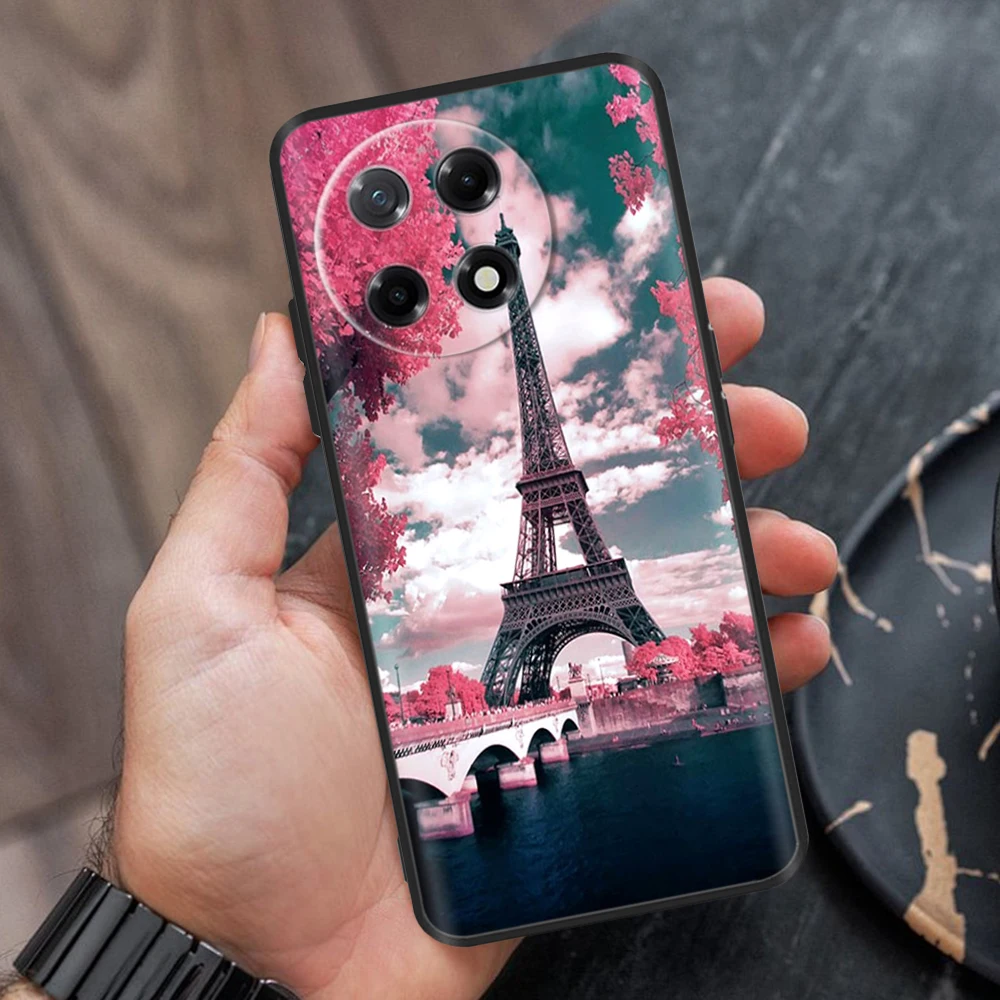 حافظة لهاتف Tecno Camon 30S Pro 2024 غطاء سيليكون نحيف على شكل زهرة لهاتف Tecno Camon 30S Camon30S Fundas Coque مقاوم للصدمات #4