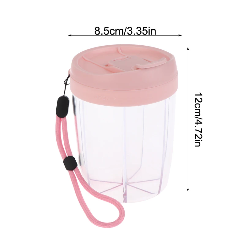 

Weekly 7-Compartment Pill Organizer – Portable Travel Case for Medications and Supplements