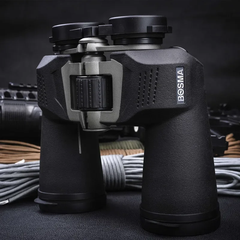 BOSMA Wolves II مناظير محمولة 10x50 12x50 BAK4 FMC HD تلسكوب تصوير احترافي مقاوم للماء للاستخدام الخارجي