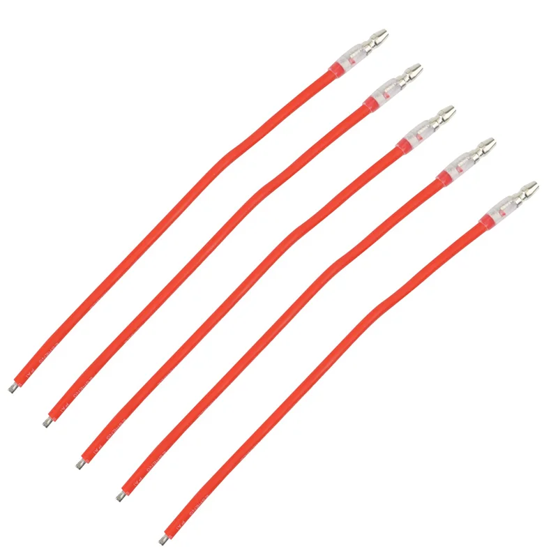 20Pcs 16AWG Silicone Wire With 4.0Mm Male Plug Length 10Cm For 380 390 540 550 775 795 Brushed Motor Connection Cable-AA02