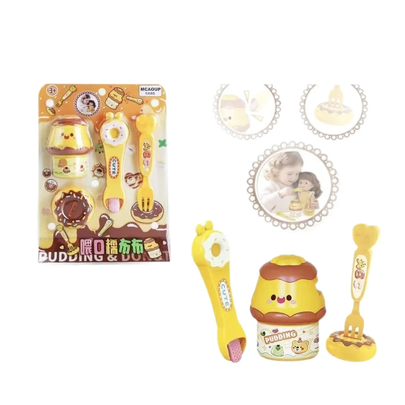 جديد الأطفال اللعب منزل لعبة متعة تغذية بودنغ/هامبرغر/آيس كريم لغز لعبة لعبة الضغط تغذية تململ هدية عيد ميلاد