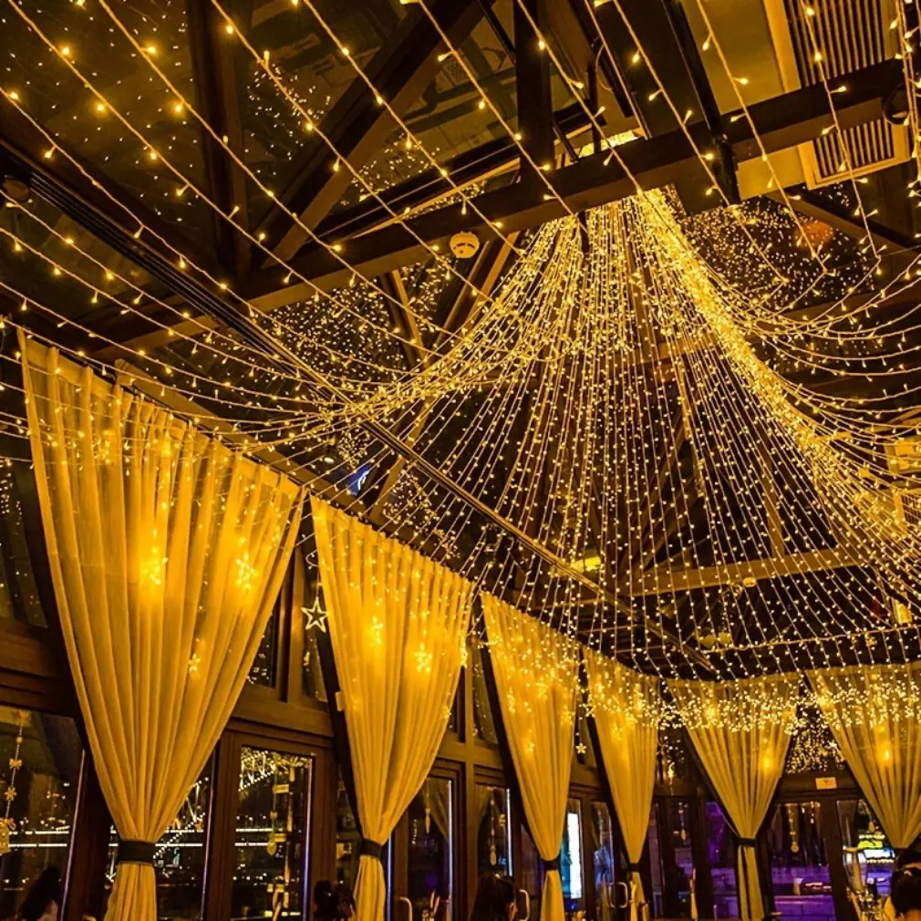 5M impermeabile USB batteria LED luci stringa filo di rame fata ghirlanda lampada luce natale festa di nozze illuminazione natalizia