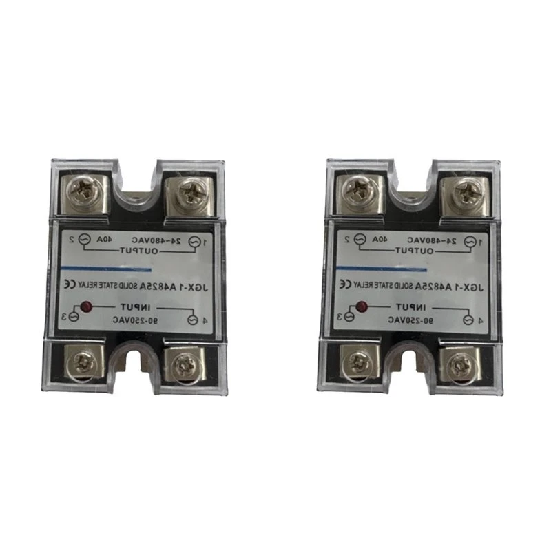 Efficientt-2X AC Control AC Single Phase Solid State Relay Single Phase SSR AA Solid State Relay 40AA