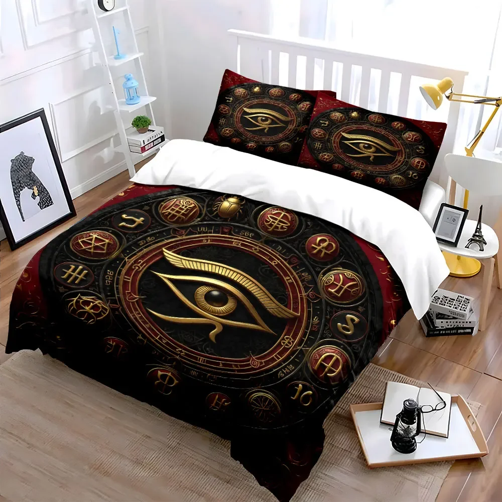 Mystic Zodiac Decor Set Soft Comfortable Duvet Cover Bedding Set Included 1*Duvet Cover & 2*Pillowcases, gift