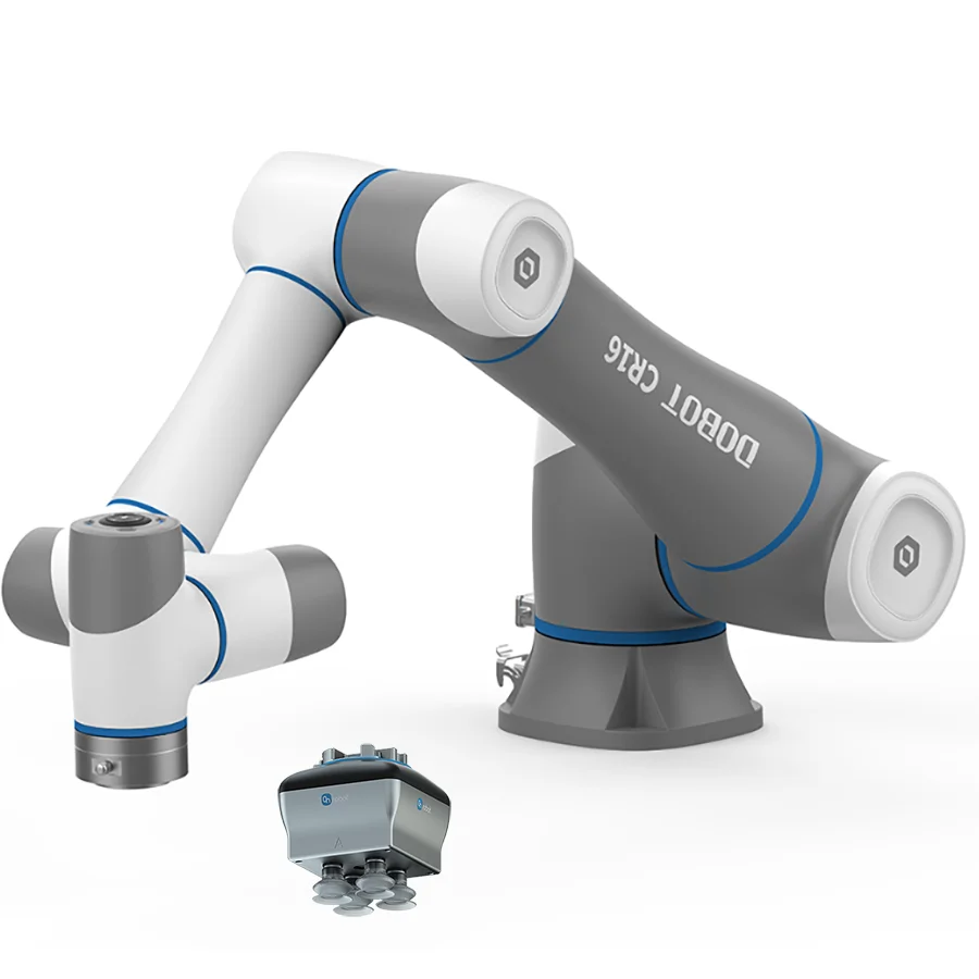 Powerful Material Robotic Arm Collaborative Dobot Robot CR 16 With SCHUNK Gripper For Automatic Assembly in