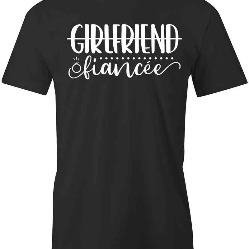 

GIRLFRIEND FIANCEE T Shirt d Cotton CLOTHING ENGAGEMENT S1BSA381