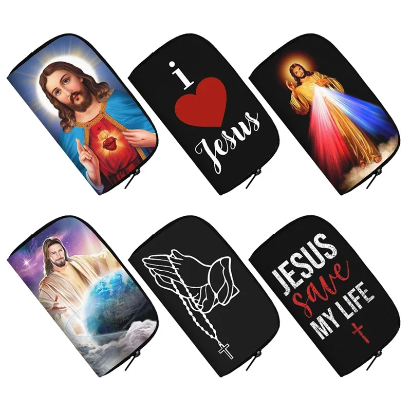 Jesus Save My Life Wallet Christianity God Believers Religious Credit Card Holder Storage Bag Religion Faith Money Bag Purse