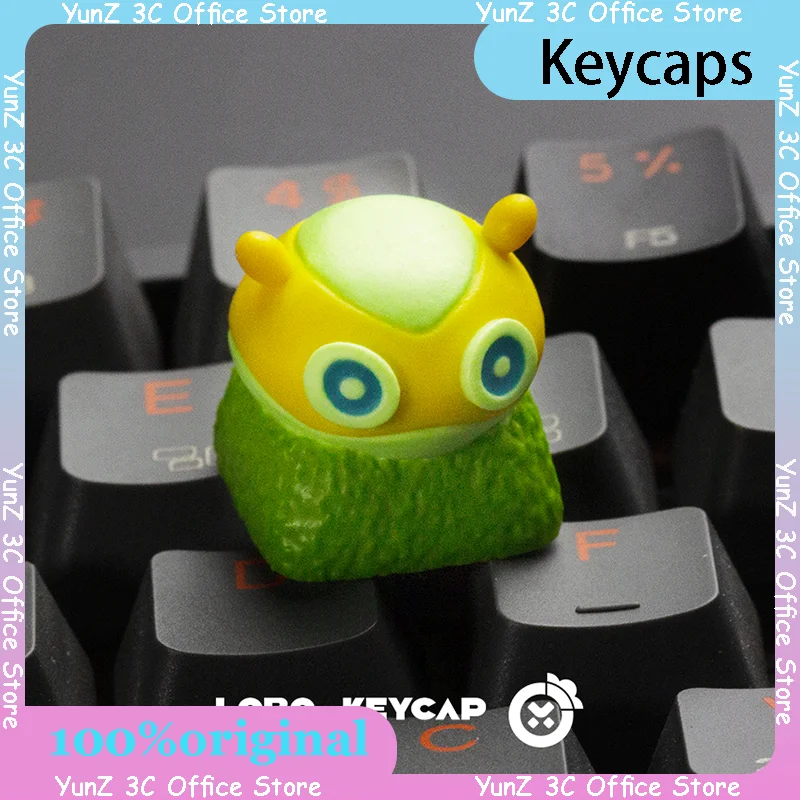 Vallorent Keycap Mechanical Keyboard Pet Series Century egg Shark Shark Throw Throw Throw Hi Bao Theme Personalized Design Resin