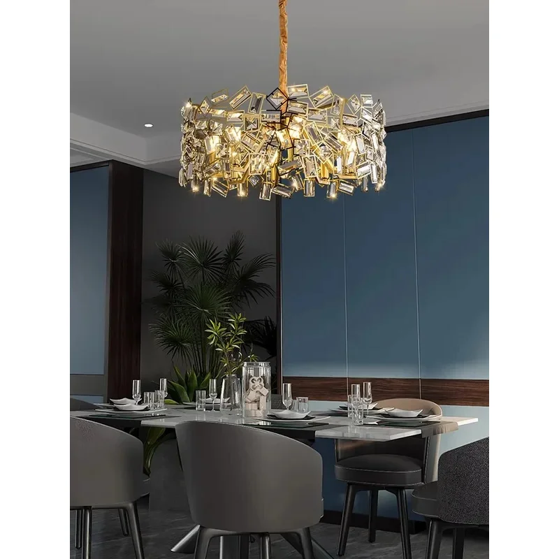 Modern Luxurious Led Ceiling Chandelier For Dining Room Living Room Bedroom Pendant Lamp Design Decor Lustre Home Appliance