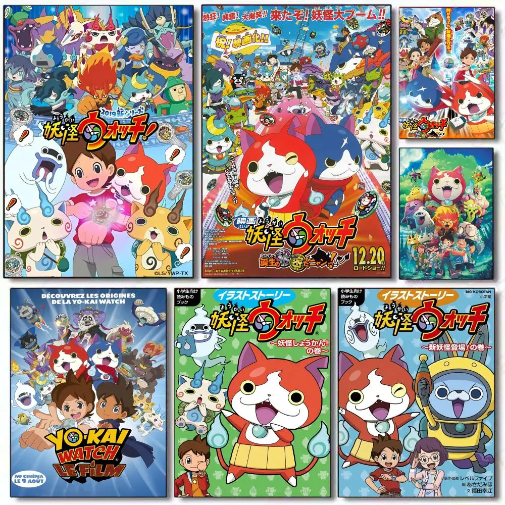 

Y-Yo-kai W-Watch Season 4 Poster Holiday Gifts Decoration Designed For Home Restaurant Office Space Wall Art