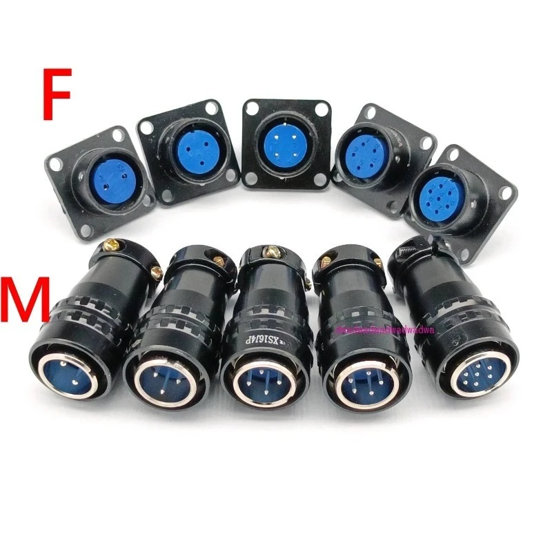 

Choose or M XS16J2P XS16J3P XS16J4P XS16J5P XS16J7P XS16 2 3 4 5 7 Prong Pin Socket Connector Aviation Plug Welding Torch