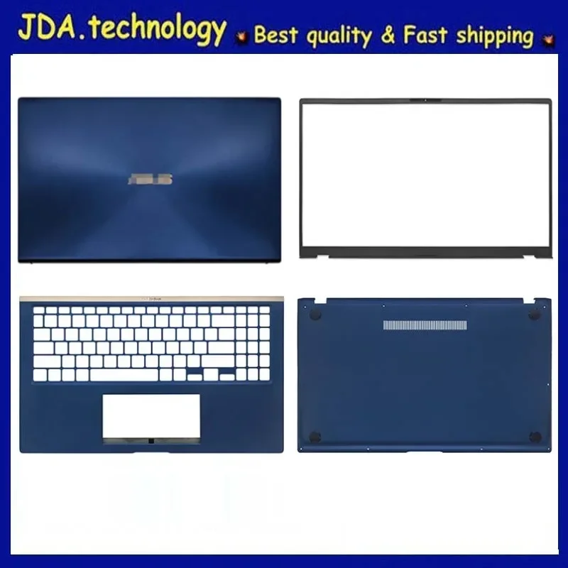 

MEIARROW New/org For 15.6" ASUS ZenBook 15 UX533 UX533FD LCD Back Cover /Front Bezel/ Upper cover / Bottom case,Darkblue