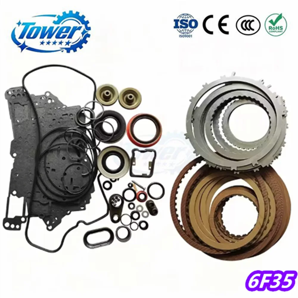 6F35 Transmission Master Rebuild Kit Overhaul Repair Kit With Filter For Ford Escape Fusion Edge Lincoln MKC Mazda Tribute