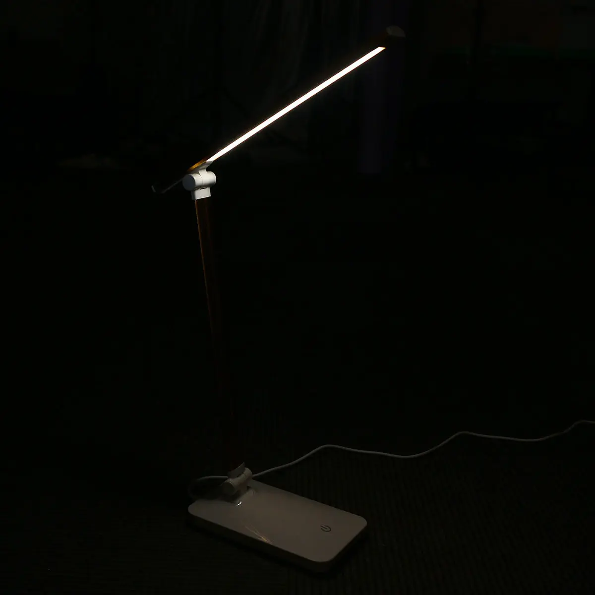 3-Level Brightness 5- Touch Control Foldable LED Desk Lamp Eye-Protection Table Light for Study Office Home USB