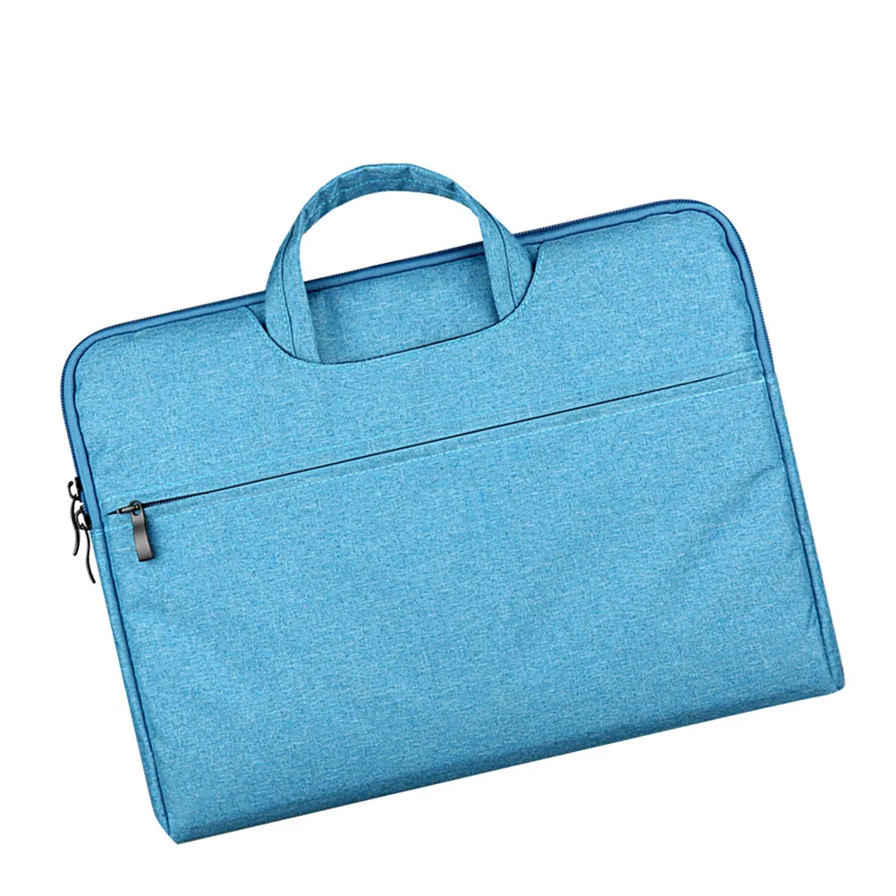 

Сумка для ноутбука 11,6 дюймов, модная портативная сумка для хранения компьютера, большая вместимость, амортизирующая, совместимая с Pro Blue