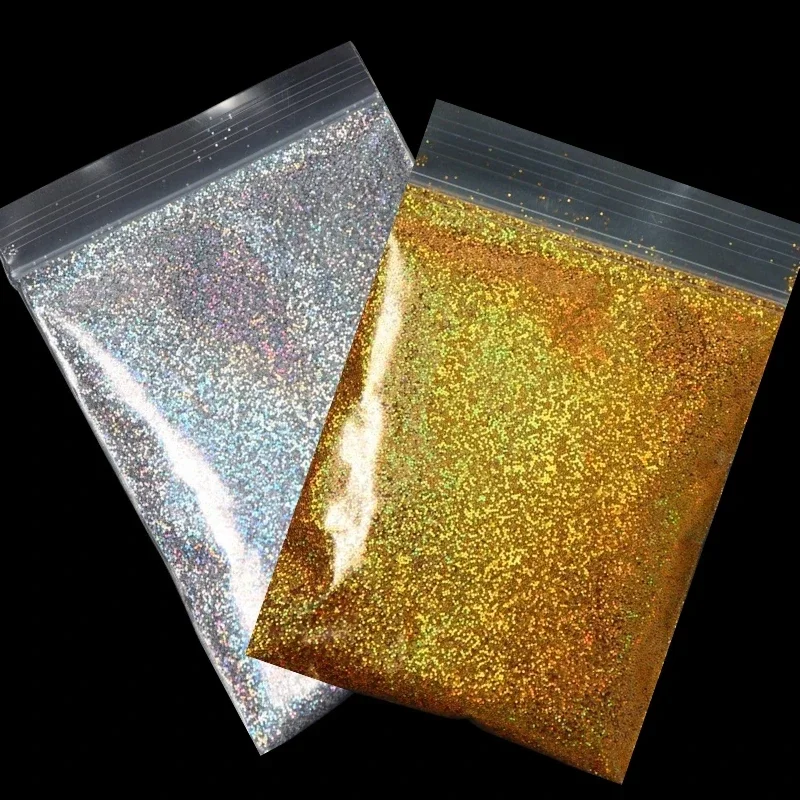 2Bag Holographic Glitter Powder Epoxy Resin Silicone Mold Christmas Filling Material DIY Resin Jewellery Pendants Crafts Making