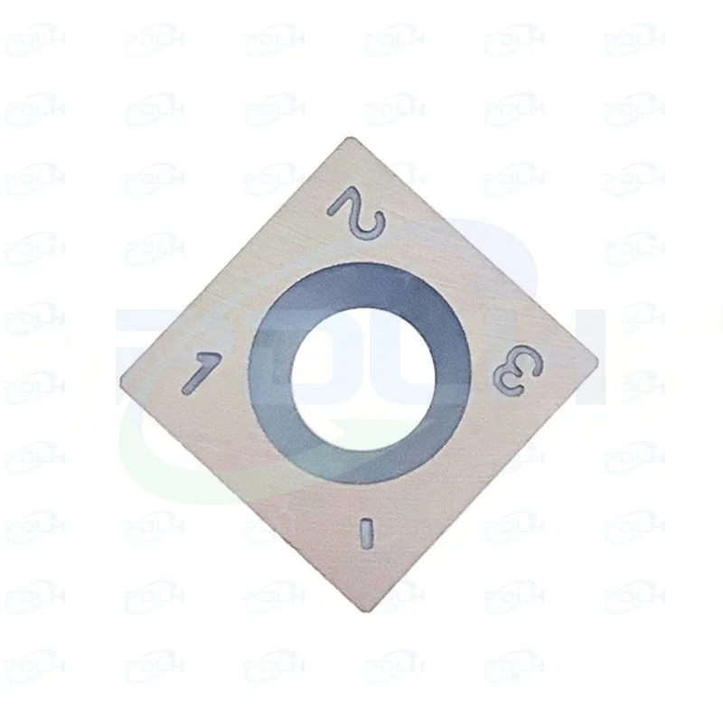 10PCS  14x14x2mm Carbide Insert Blades for Wood Milling Planer Spindle Moulder Shaper Lathe Chisel Replacement Blade Tool