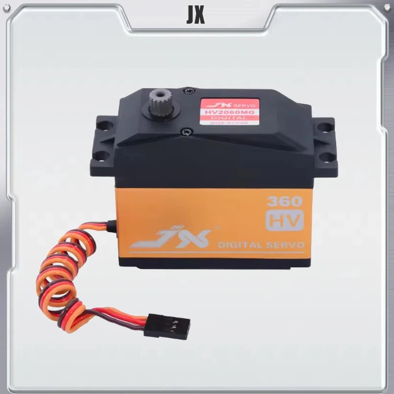 JX Rc 서보 PDI-HV2060MG 60KG 고토크 180/360 디지털 서보 RC 모델 헬리콥터 부품 1/5 Rc 자동차 헬리콥터용