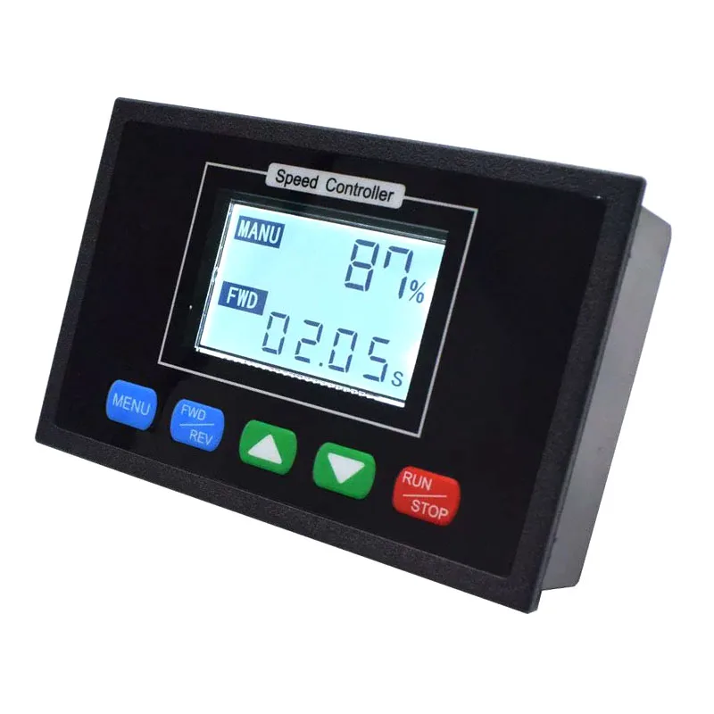 TD59 All-in-One Smart DC Motor Controller | Speed Control, Timer, Forward/Reverse for 12V/24V/36V/48V