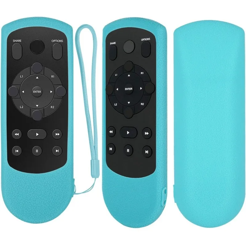 TFORU-For PDP Playstation 4 Remote Control Dustproof Cover-Fluorescent Blue Protective Case Anti-Slip Shockproof