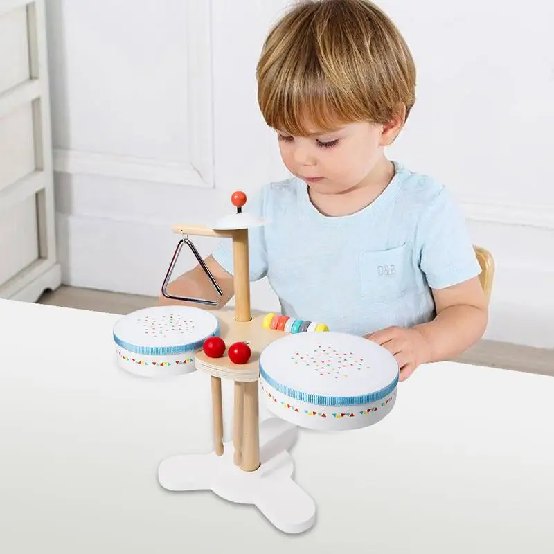 Drum Set For Toddler 1-3 Multifunctional Kids Drum Set Babies Musical Toys Babies Musical Instruments Kids Drums For Home Indoor