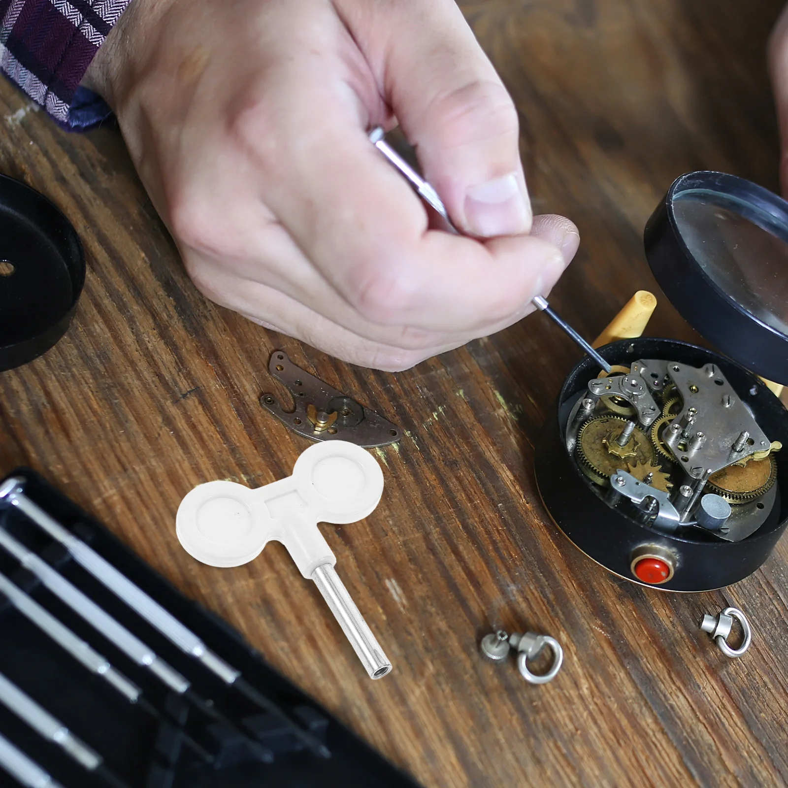 Music Box Diy Repair Replacement Winding Metal Handle Simple Craftsmanship Parts Accessories Windup Key