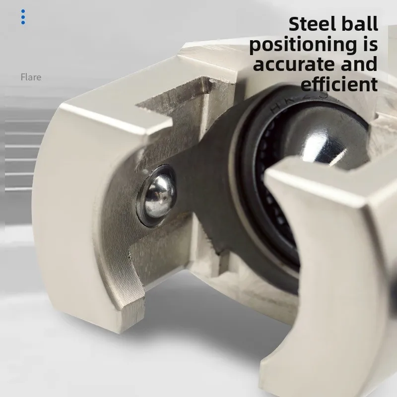 Copper pipe flarer Eccentric air conditioner Installation pipe expander Reamer Bell mouth refrigeration special tool Full set of