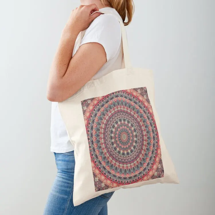 

Mandala 126 Tote Bag Women's beach bags shoping bag canvas tote bag foldable reusable