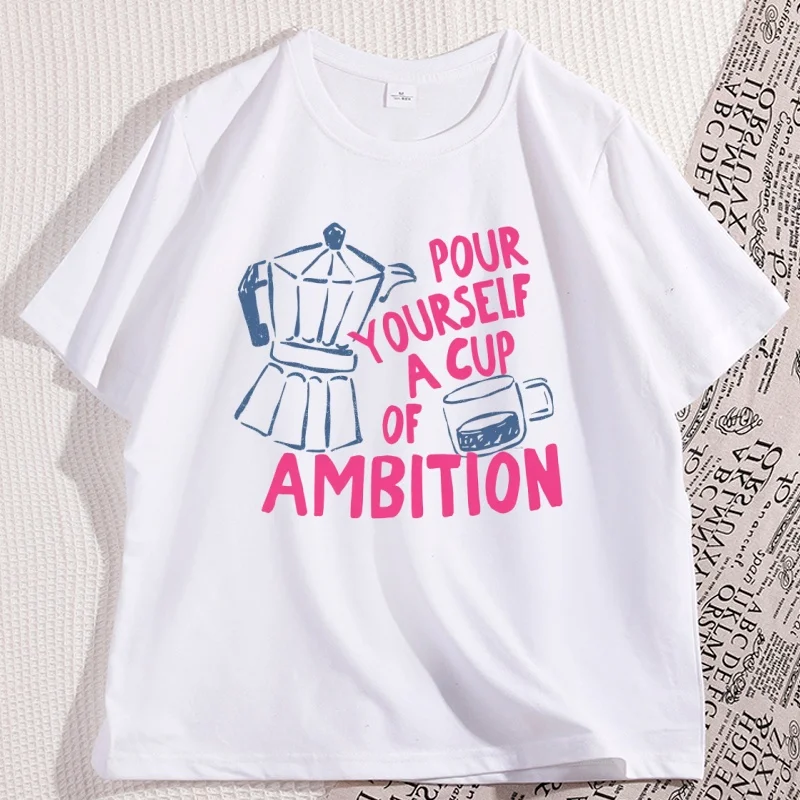 Dolly Parton Pour Yourself T Shirt Coffee T-shirts 9 To 5 Country Caffeine Lover Tshirts Cotton Short Sleeve Round Neck Printed