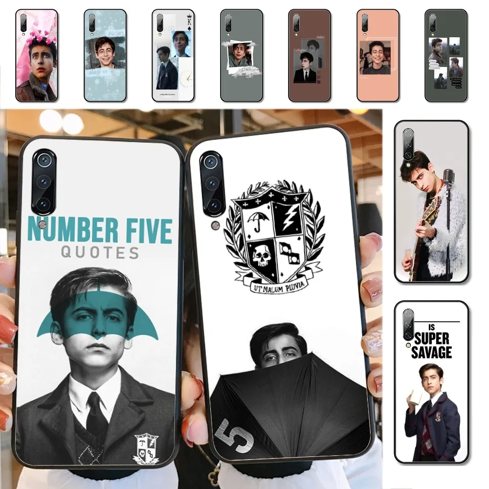 Number Five Aidan Gallagher Phone Case For Xiaomi Mi 5X 8 9 10 11 12 lite pro 10T PocoX3pro PocoM3 Note 10 pro lite