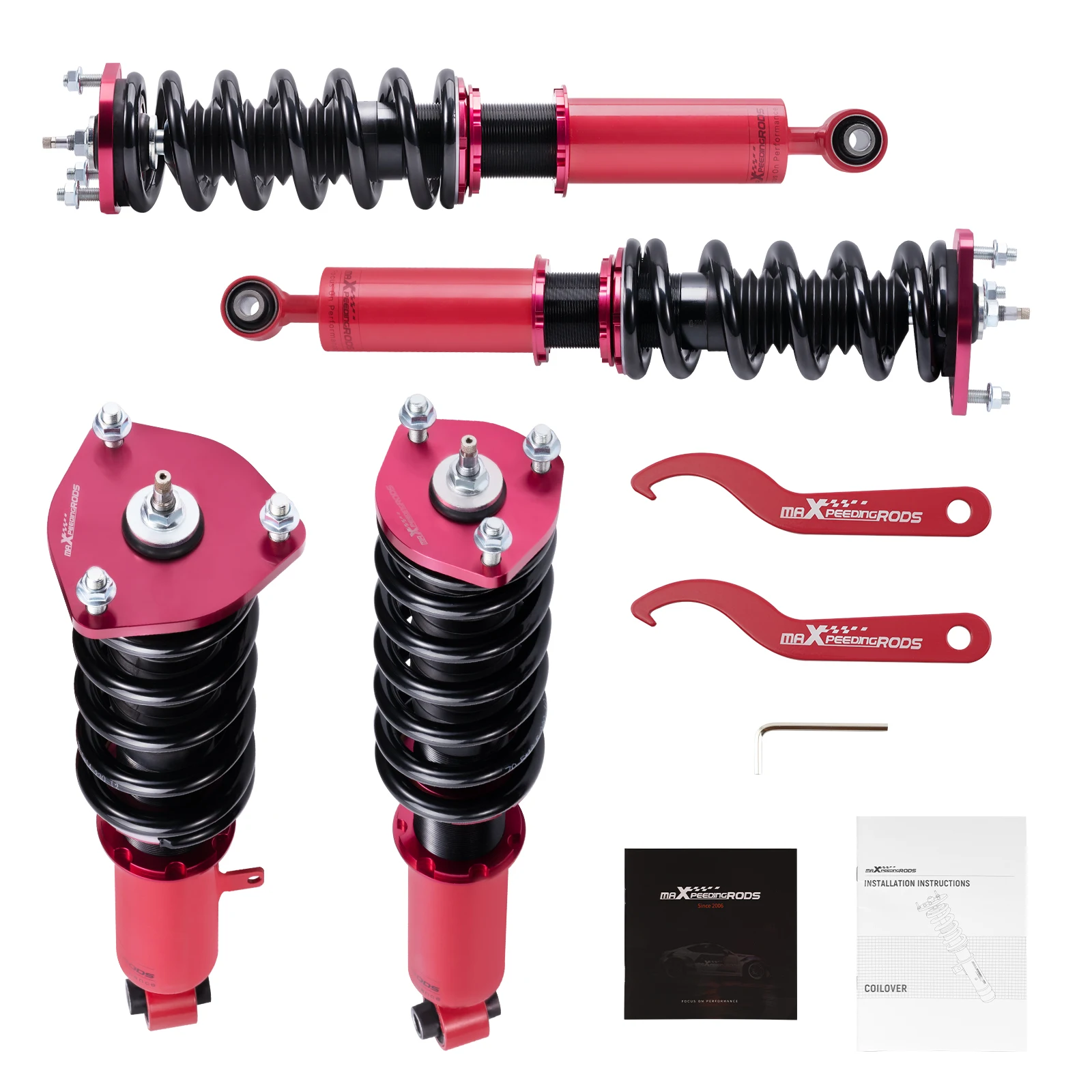 Full Adjustable Coilover Damper 12/10KG Lowering Kit For Lexus GS300 GS430 98-05