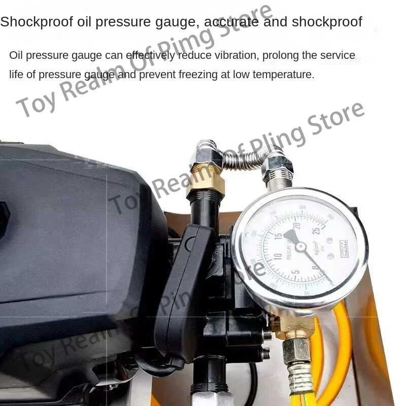 LDE-25 Electric Pressure Test Pump  Machine Portable Ppr Water Pipe Eak Detector Ground  Heating