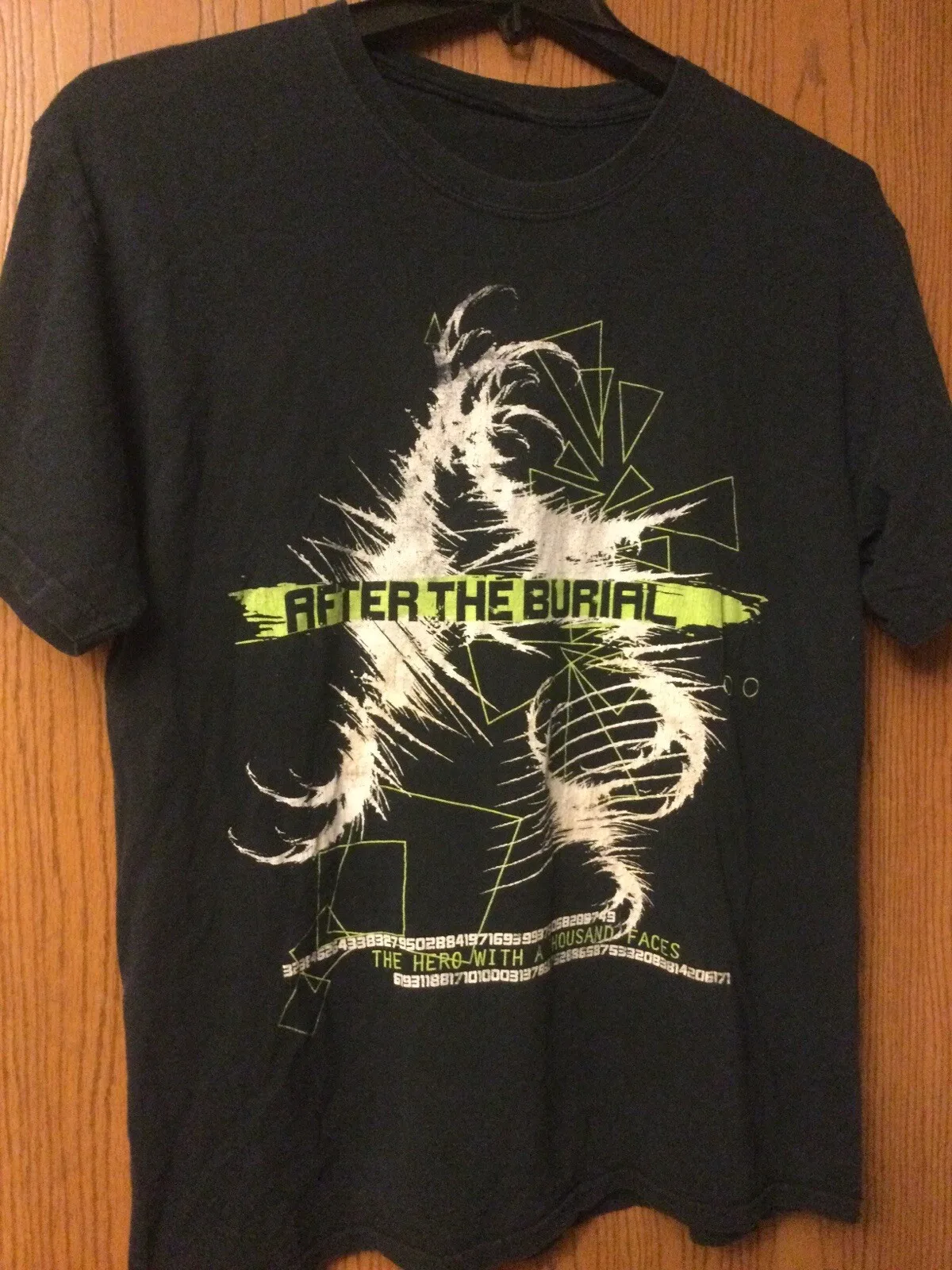 After The Burial  “The Hero With A Thousand Faces”  Black  No Tag  Pinhole.