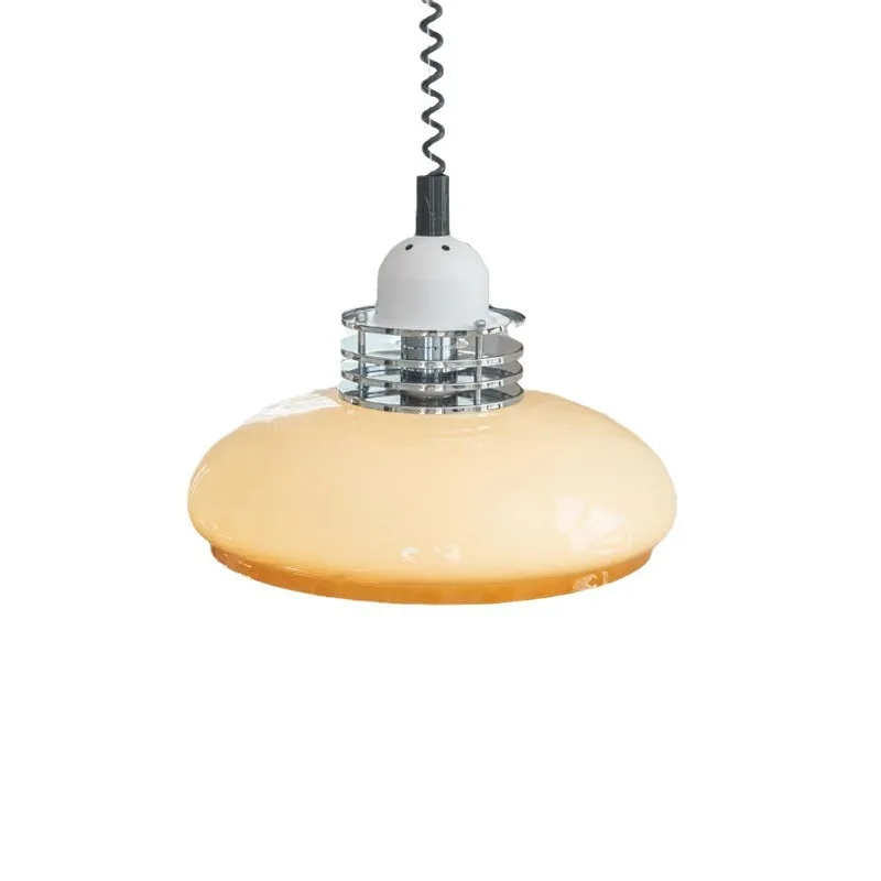 

Cream Wind Middle Ancient Nordic Retractable Chandelier Vintage Designer Restaurant Bar Counter Bedroom Study Chandelier
