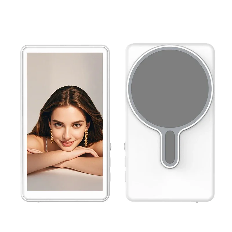 

Магнитный экран монитора для селфи, беспроводной экран камеры телефона, зеркальный монитор задней камеры для видеоблогов селфи TikTok/ Live