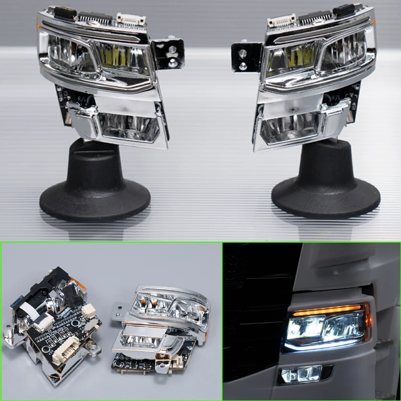 

Plastic Lighting System for 1/14 Tamiya RC Truck SCANIA 770S 6x4 56368 56371 56379 Car