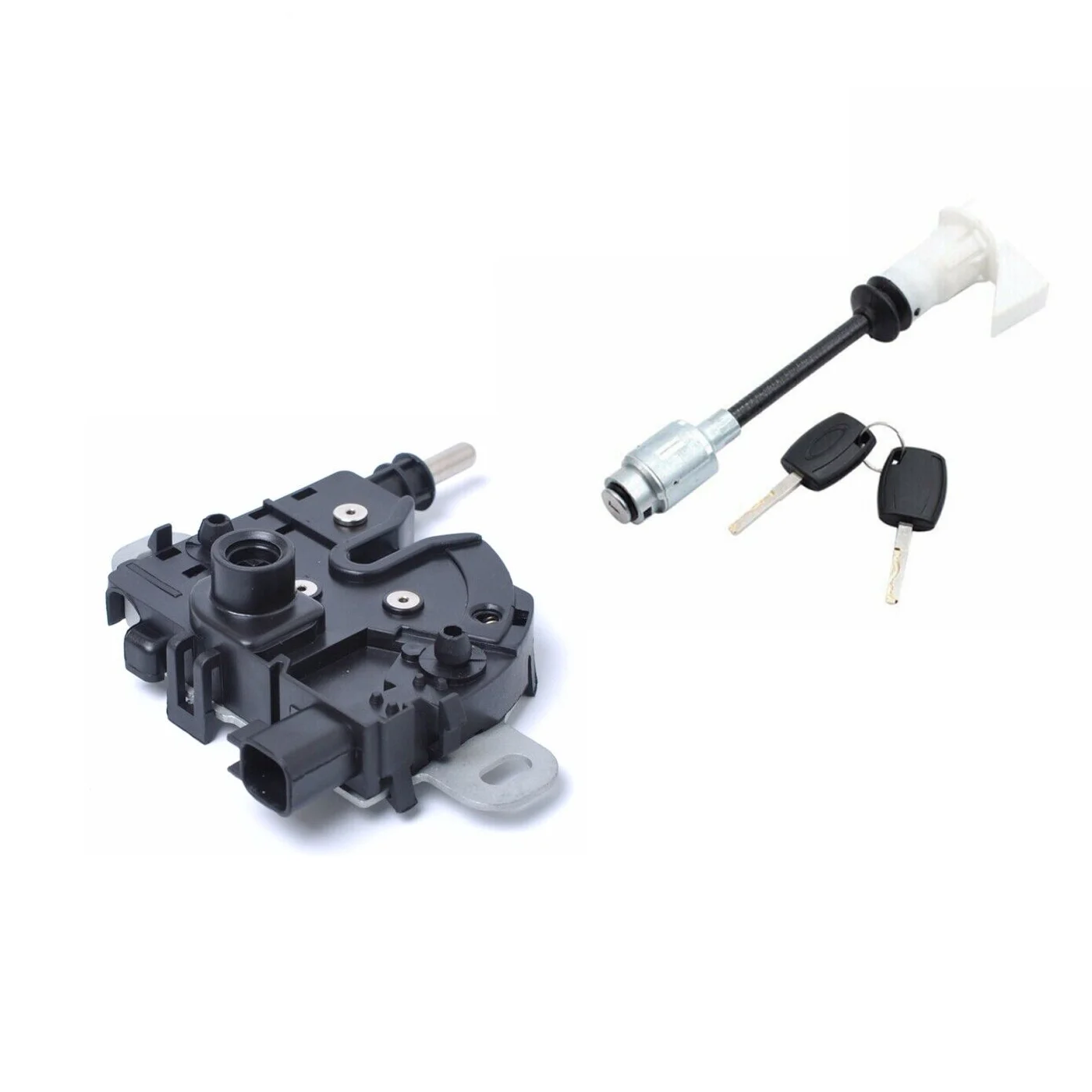 

1set Car Bonnet Release Lock Repair Set Bonnet Lock Latch For Ford Focus C MAX MK1 Mk2 MPV 2004-2012 Car Accessories