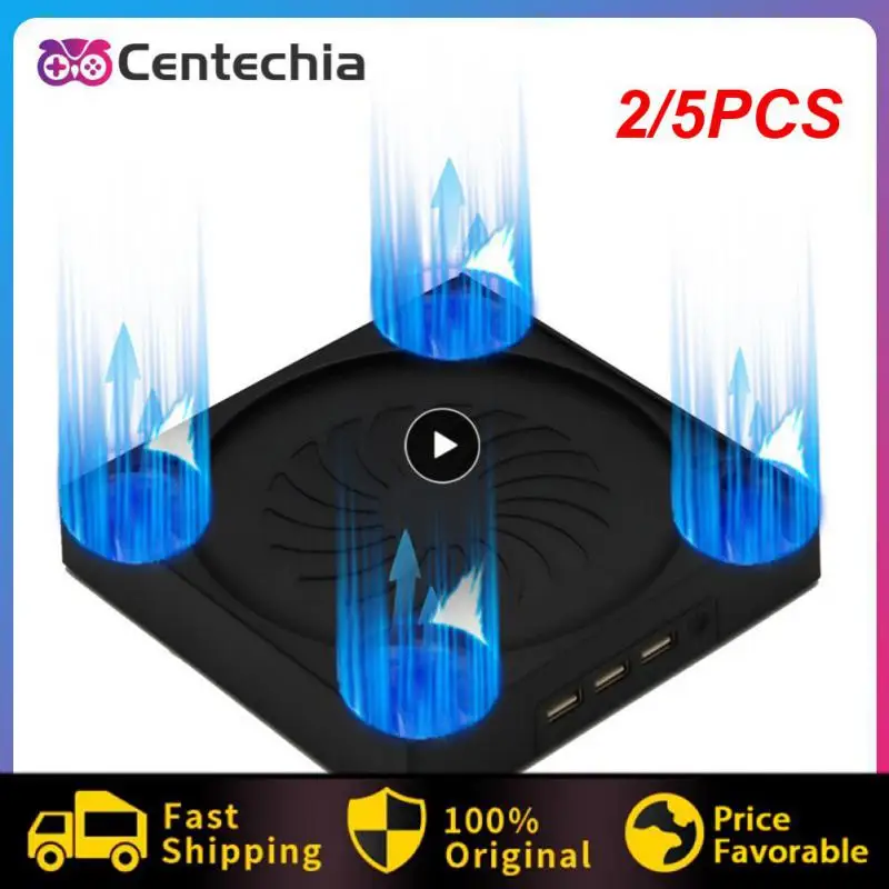 

2/5PCS Game Console Non-Slip Stand Cooling Mount Bracket Holder Base Game Console Fan Stand Holder for Series X