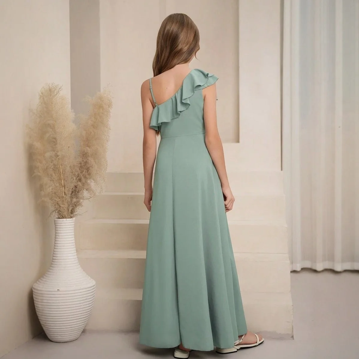 Girls Party Dresses Wedding Prom Gown Piano Perform Dresses For Teenagers Princess Dress Girl's Ceremonial Dress Ball Gown