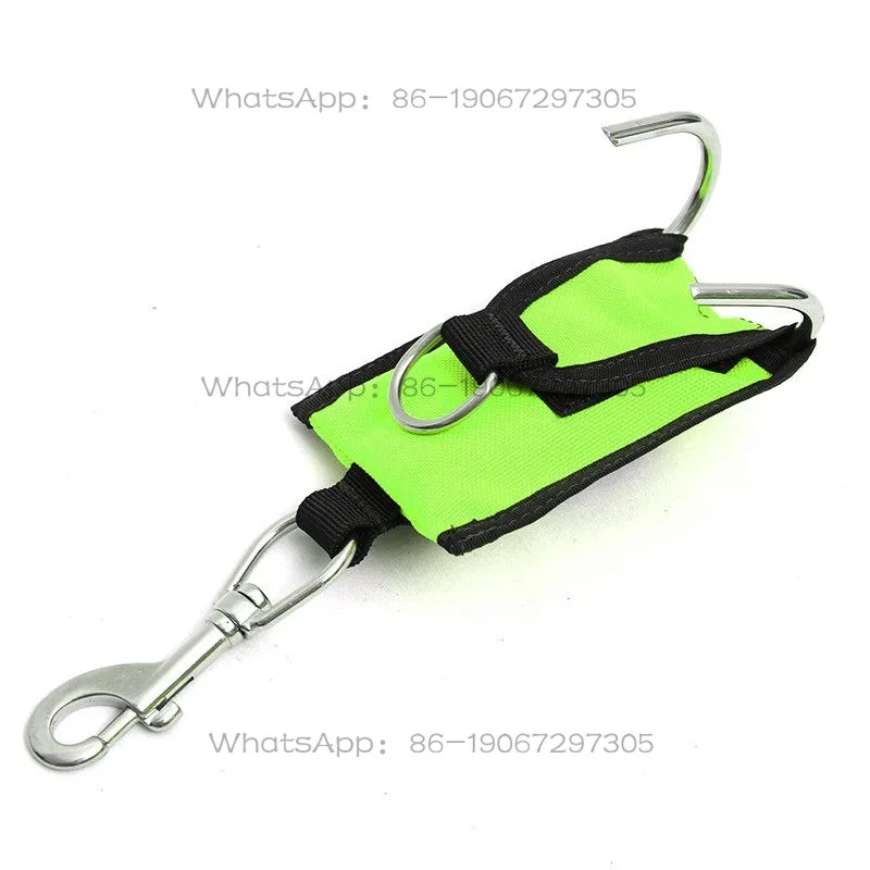 Suitable for BCD Nylon Braided Tape, Cut Double Flow Hook, Including Storage Bag, Snap-on Type