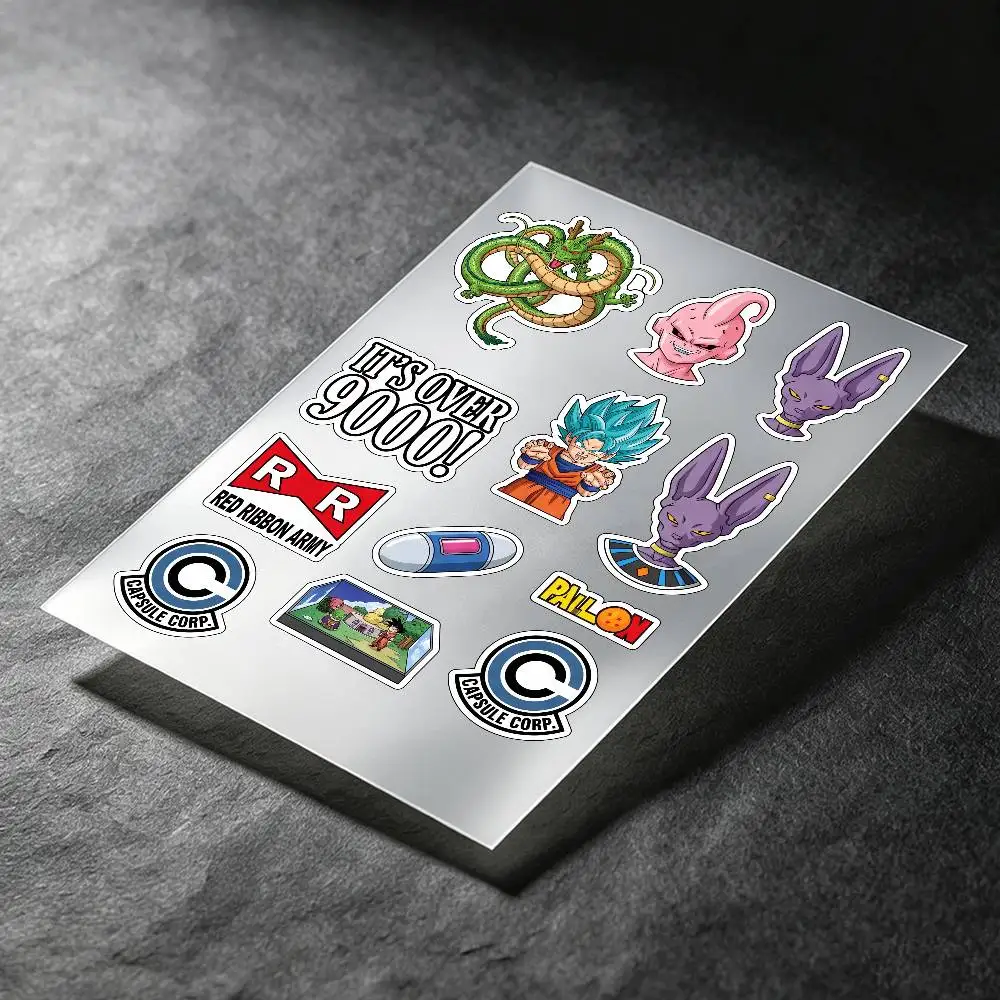Dragon Ball Anime Stickers Auto Body Bumper Windows Motorcycle Laptop Walls Vinyl Decal Car Tuning Accessories