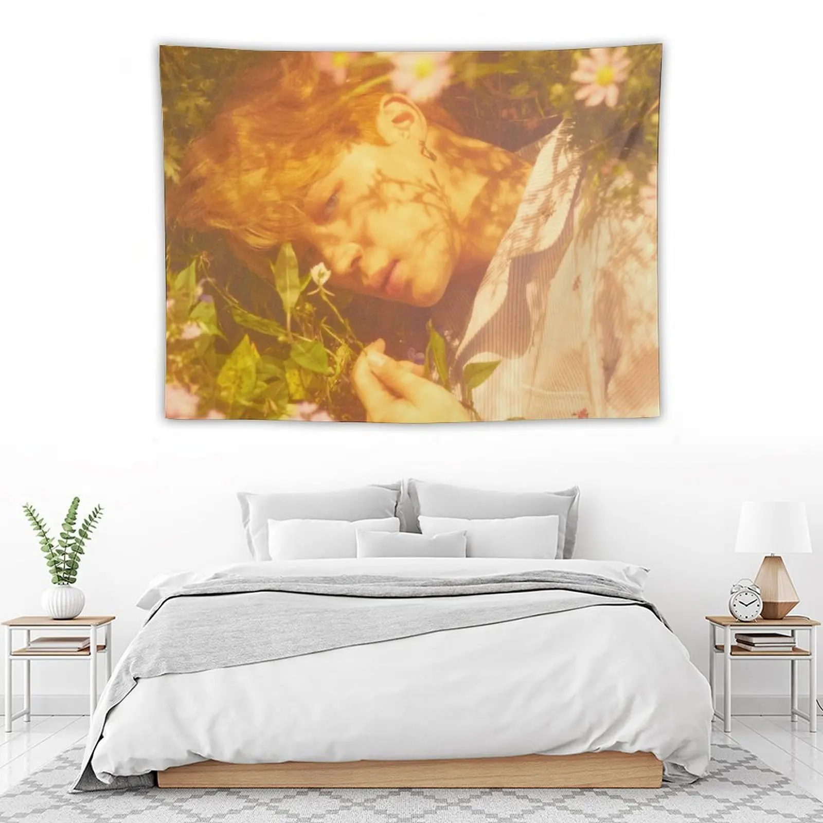 

Jimin Tapestry Wall Decoration Items Room Decorating Aesthetic Room Decoration Accessories Tapestry